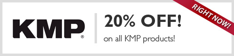 Right now! 20% off on all KMP products!