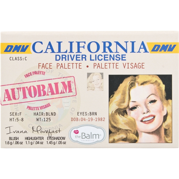 Autobalm California - Face Palette (Picture 1 of 2)