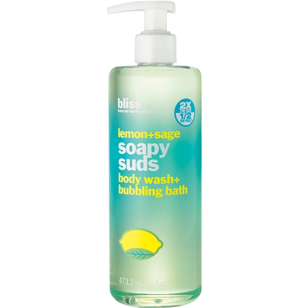 Lemon + Sage Soapy Suds - Body Wash & Bath