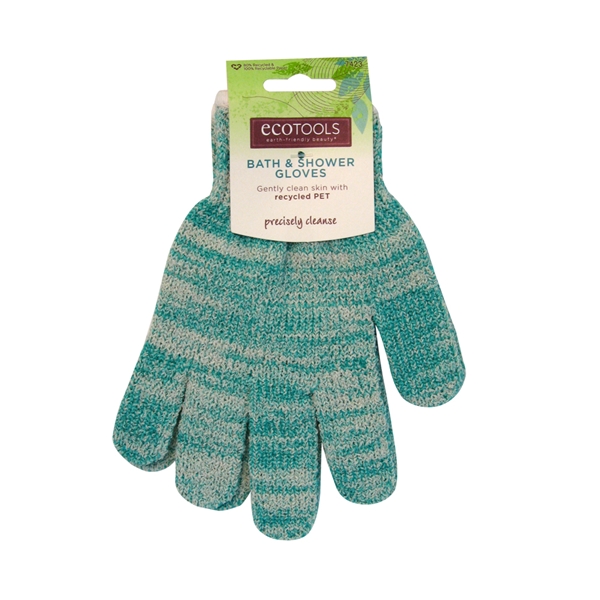 Ecotools Recycled Bath & Shower Gloves