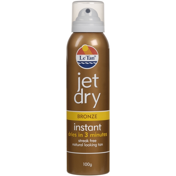 Jet Dry Instant Bronze Spray