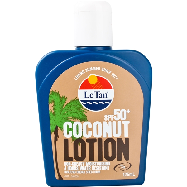 Le Tan Coconut Lotion SPF 50+