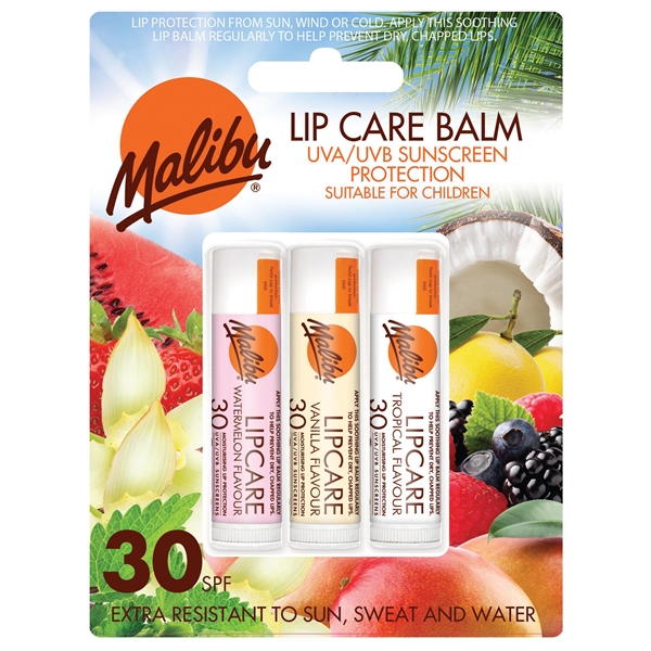 Malibu Lip Care Balm Set SPF 30
