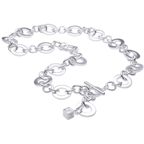 Bubble Silver Necklace