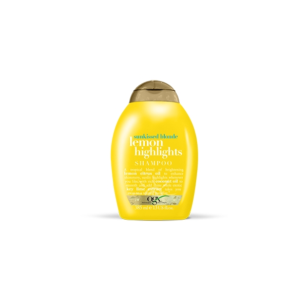 Ogx Lemon Highlights Shampoo - Sunkissed Blonde