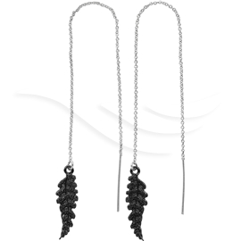 Lady Fern Threader Earrings