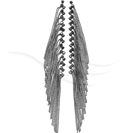 Winter Party Fringe Earrings