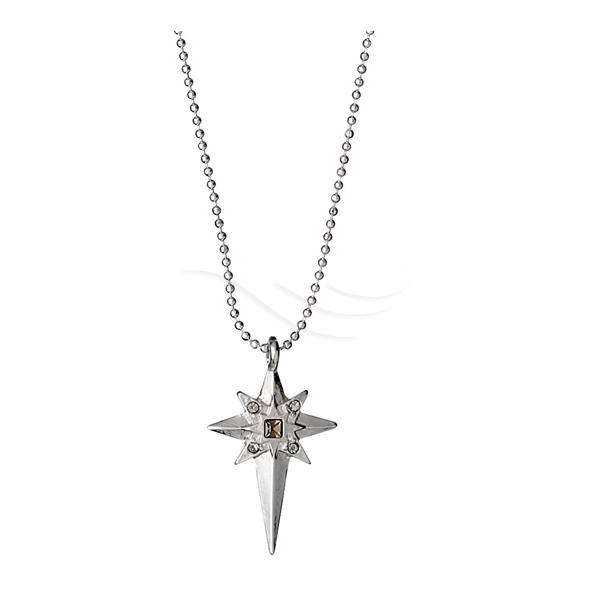 Starcross Silver Necklace (Picture 1 of 2)