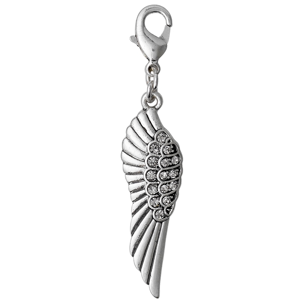 Charm Silver Wing
