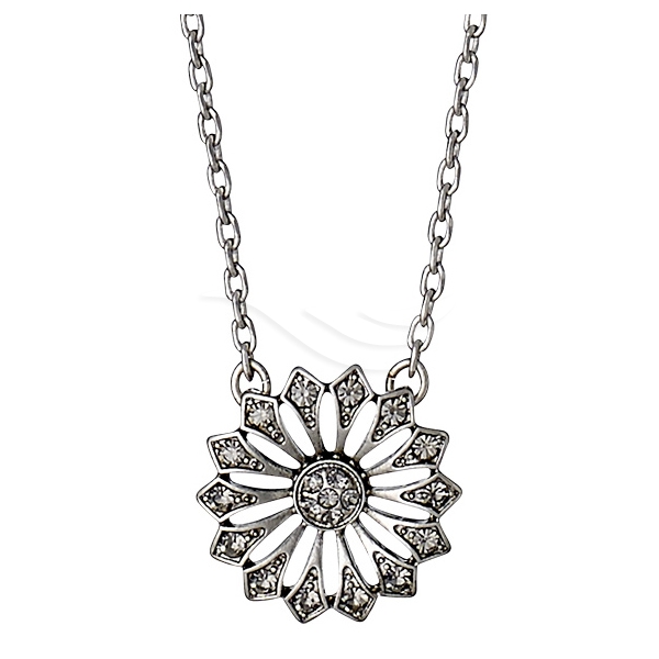 Just A Bloom Necklace - Silver Plated (Picture 1 of 2)