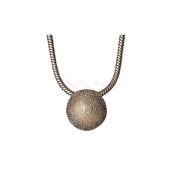 Classic Sphere Necklace Rose Gold Plated (Picture 1 of 2)