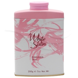 White Satin - 200g Tinned Talc