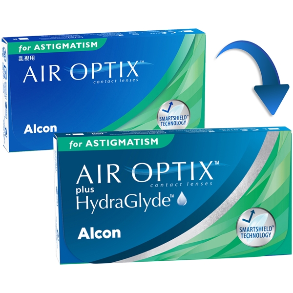 Air Optix for Astigmatism Toric lenses Alcon
