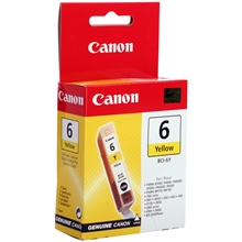  Canon Ink BCI-6Y Yellow 4708A002
