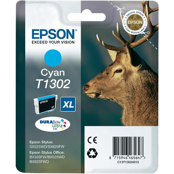 Epson Ink T1302 cyan XL