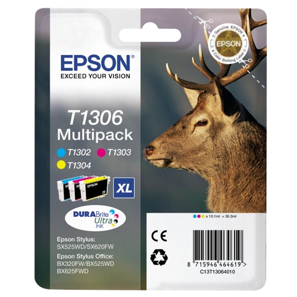 Epson Ink T1306 Multi Pack Ink Cartridge