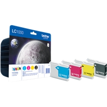  Brother LC1000 value pack LC1000VALBPDR
