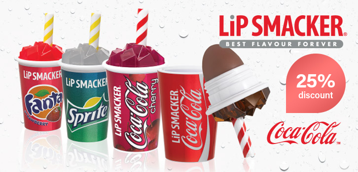Lip Smacker - 25% discount