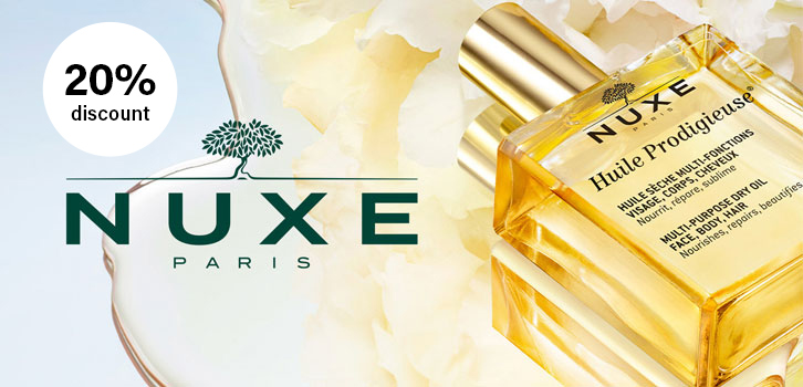 Nuxe - 20% discount