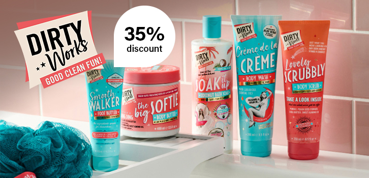 Dirty Works - 35% discount