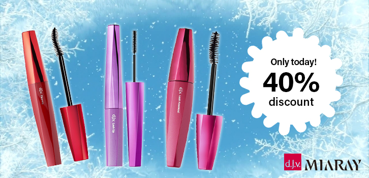 Winter Festival! Fiberwig Mascara 40% Off
