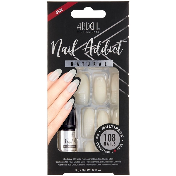 Ardell Nail Addict Natural Multipack (Picture 1 of 3)