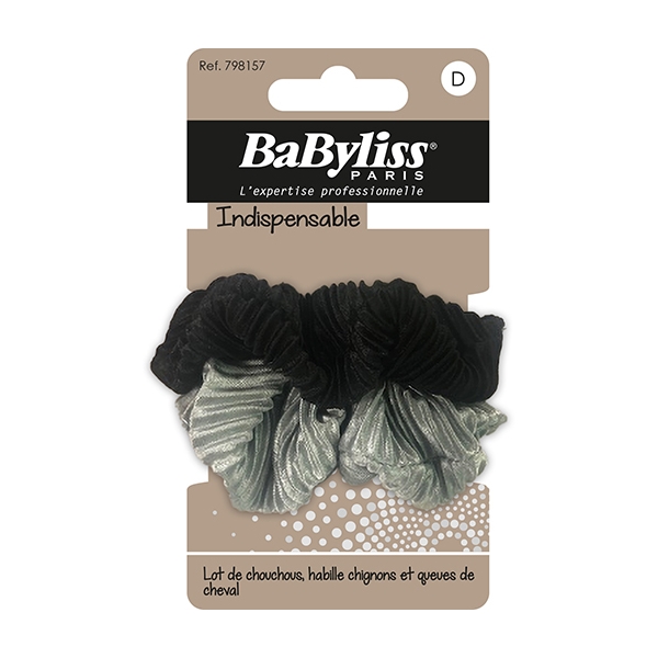 BaByliss 798157 Scrunchies Plissé Set