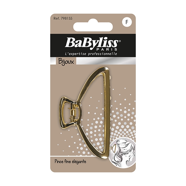 BaByliss 798155 Hair Clamp Gold
