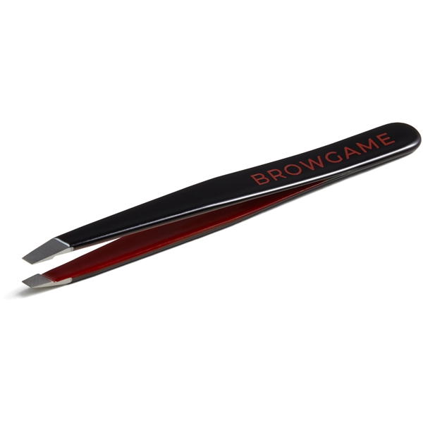 Browgame Signature Slanted Tweezer Red (Picture 3 of 4)