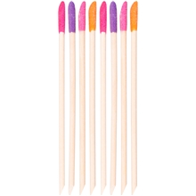 Brushworks Cuticle Crystal Sticks - 8 Pack