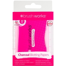 100 each/packet - Brushworks Charcoal Blotting Papers