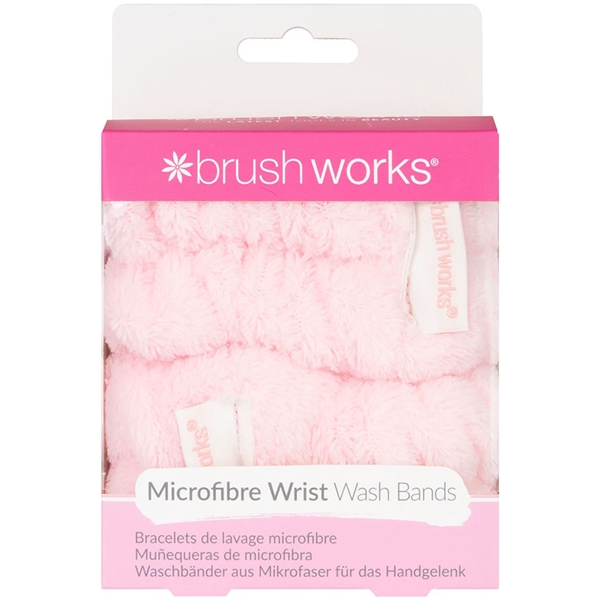 Brushworks Microfibre Wrist Wash Bands (Picture 1 of 4)