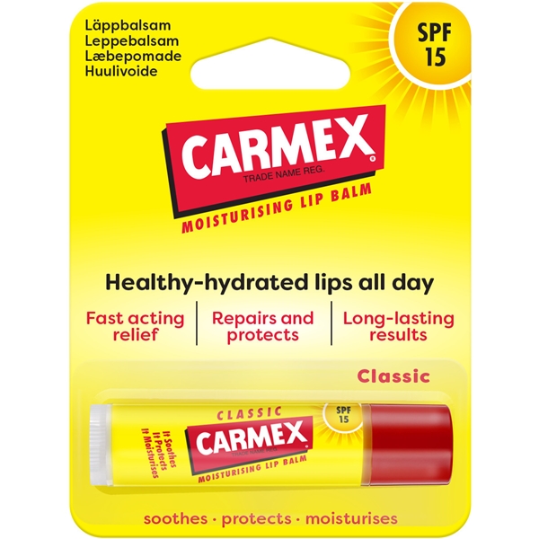 Carmex Lip Balm Classic Stick SPF15 (Picture 1 of 3)