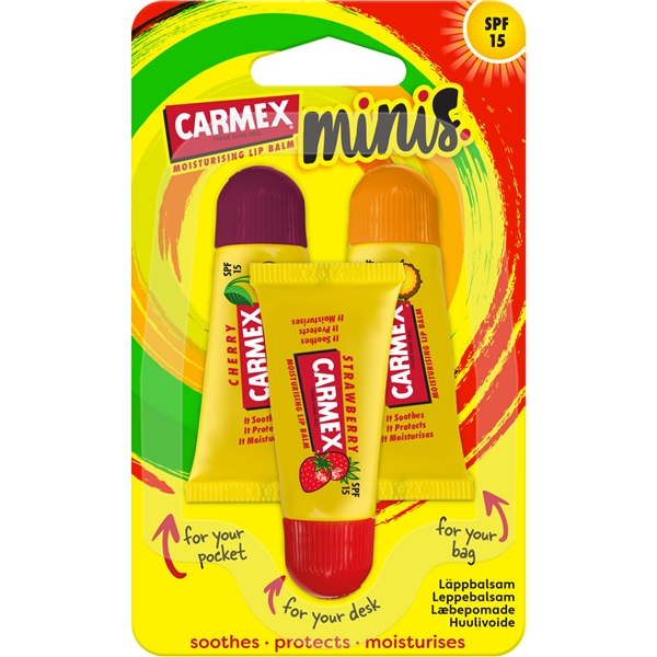Carmex Lip Balm Minis  SPF15 (Picture 1 of 5)