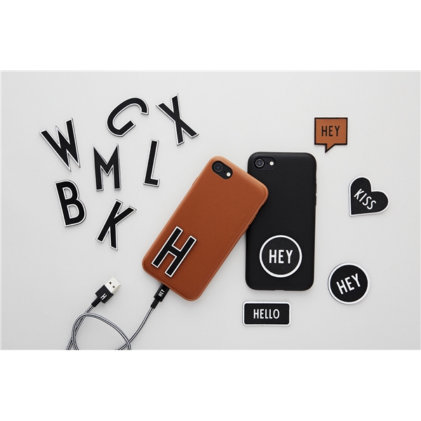 Design Letters MyCover iPhone 7/8 Cognac (Picture 2 of 2)