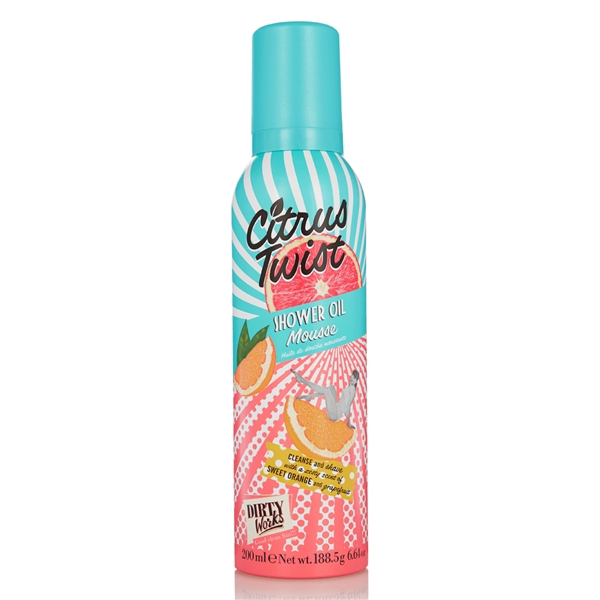 Citrus Twist Shower Oil Mousse