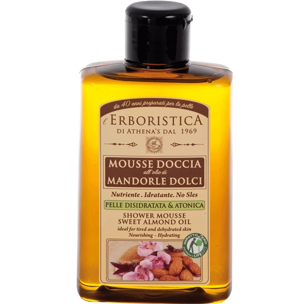 Erboristica Shower Mousse Sweet Almond Oil