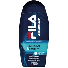 FILA Energize & Purify 2in1 Shampoo & Shower Gel 250 ml