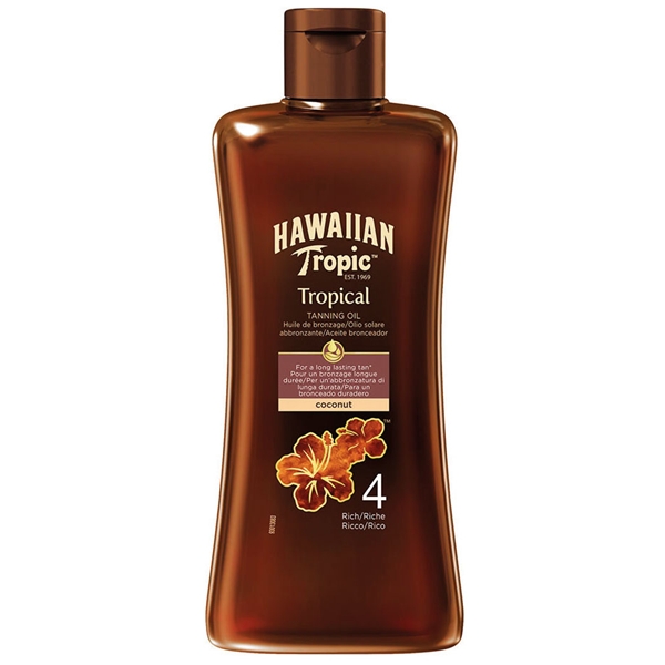 Tropical Tanning Oil Spf 4 Rich