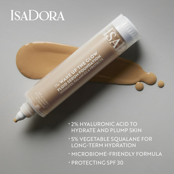 IsaDora The Wake Up the Glow Fluid Foundation (Picture 5 of 6)