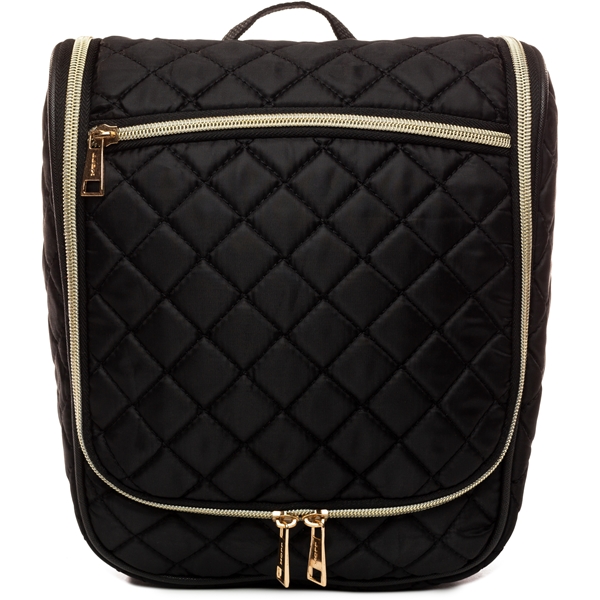 Voyage Tilde Black Quilted Toiletry Bag (Picture 1 of 2)