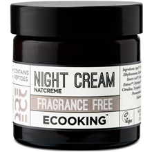 50 ml - Ecooking Night Cream Fragrance Free