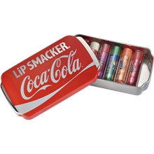 6 each/packet - Lip Smacker Coca Cola Lip Balm Tin Box