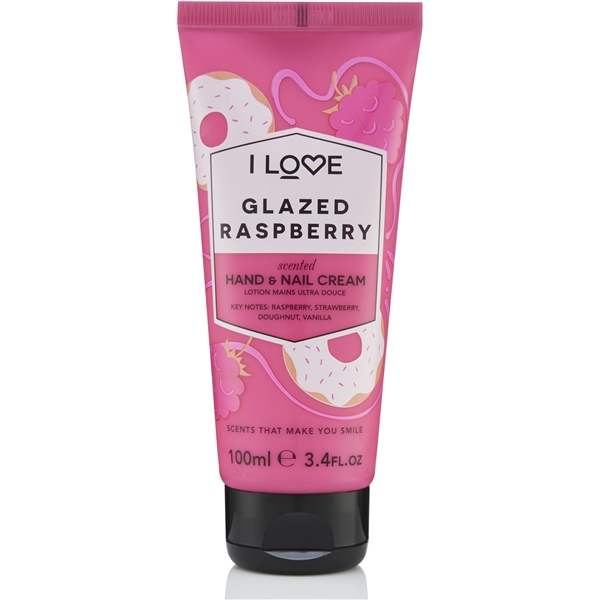 Glazed Raspberry Scented Hand & Nail Cream