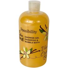 525 ml - Possibility Vanilla Creme Brulee Shower 3 in 1