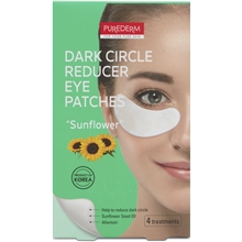 8 each/packet - Purederm Dark Circle Reducer Eye Patches Sunflower