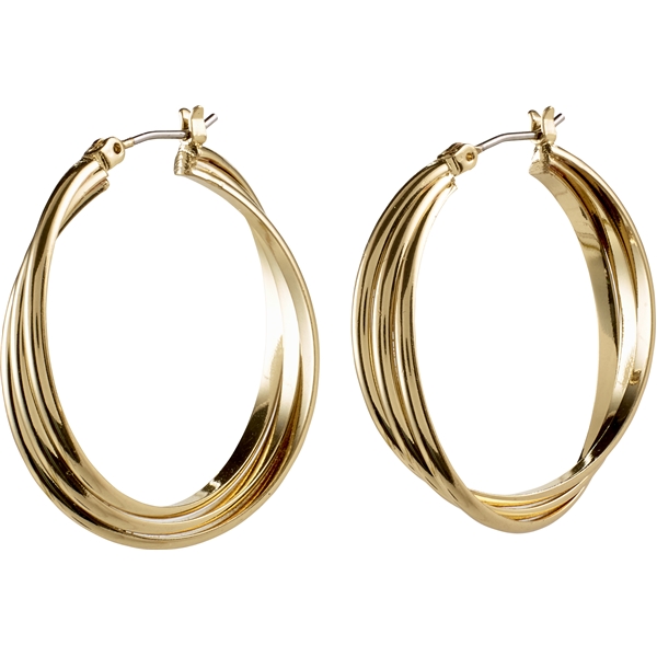 Jenifer Earrings Gold Plated (Picture 1 of 2)