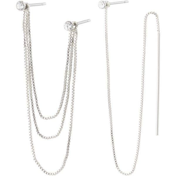 26214-6043 Kalinda Crystal Deco Chain Earstuds (Picture 1 of 3)