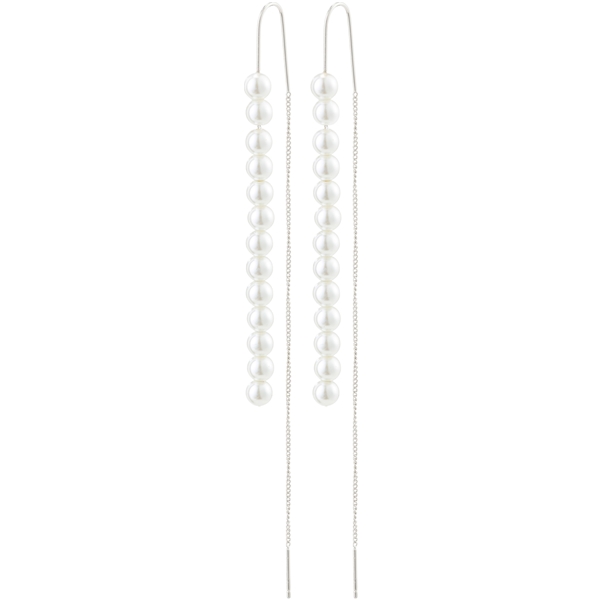 26214-6053 Deja Pearl Chain Earrings (Picture 1 of 3)