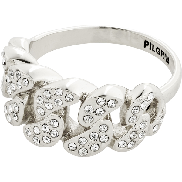 26221-6014 MAGDALENE Crystal Curb Chain Ring (Picture 1 of 2)